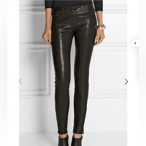 J brand leather pants size 27